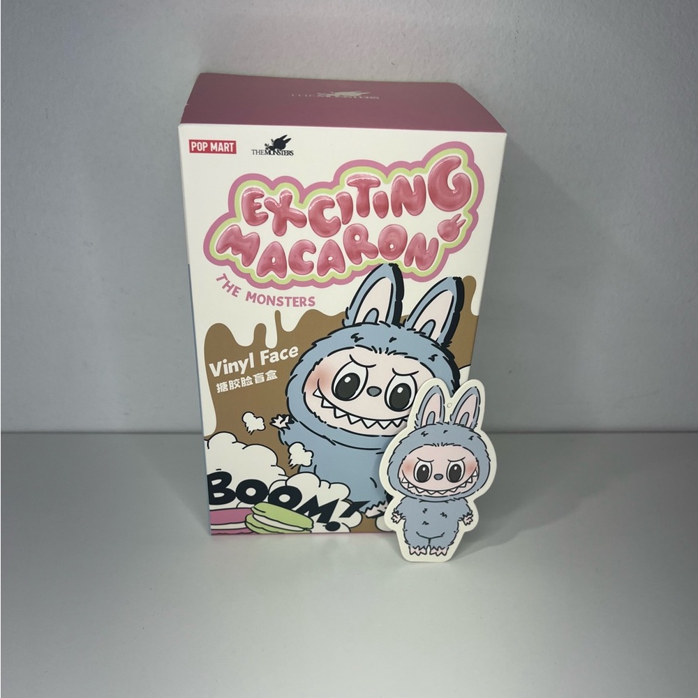 Pop Mart The Monsters Exciting Macaron Sea Salt Coconut Labubu Pendant Blind Box - Picture 5 of 12